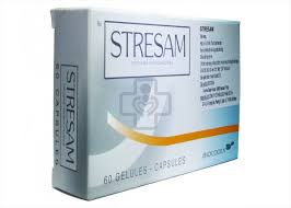 Belongs to the class of other anxiolytics. Stresam Etifoxine Hydrochloride 50mg Strezam Kapsuli 50 Mg 60