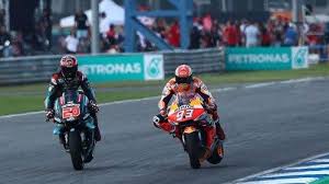 Perasaan Fabio Quartararo Kembali Ditikung Marquez Tepat Sebelum Garis Finis Motogp Thailand 2019 Motogp Pembalap Thailand