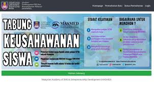 Pinjaman boleh diperoleh dari serendah rm20, 000 bagi program khusus Khas Untuk Pelajar Uitm Sepenuh Masa Baru Memulakan Perniagaan Atau Untuk Mengembangkan Perniagaan Jom Mohon Sekarang Tabung Keusahawanan Siswa Pinjaman Mudah Tanpa Faedah Pinjaman Berjumlah Rm500 00 Rm3000 00 Baca Dan