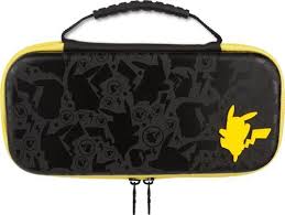 These colorful cases are perfect for keeping important items in when you're out in the field and even feature the official seal of the laboratory of ecology and natural sciences (l.e.n.s.)! Powera Protection Case For Nintendo Switch Pikachu Silhouette 1511650 01 Best Buy Nintendo Switch Case Nintendo Switch Nintendo Pokemon