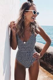 Pin By Samantha Wood On Beach Time Swimsuits Outfits Trendy Swimsuits One Piece Swimsuit Trendy
