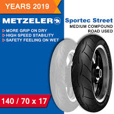 The metzeler sportec street is a lightweight & urban motorcycle tyre offering riders: Tyre Tayar Metzeler Sportec Street 140 70x17 For R25 Ninja 250 Ninja250 Z250 Cbr250 Cbr 250 Benelli Ktm 250 390 Shopee Malaysia