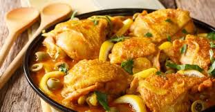 Recette De Tajine De Poulet Au Citron Confit Et Aux Olives Recette Recette Tajine Tajine Poulet Tajine