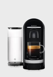 The nespresso by breville vertuoline features centrifusion™ technology that adjusts the brewing parameters without changing settings, letting you make the perfect cup of espresso or coffee with the push of a button. Buy Nespresso Black Vertuo Plus Black Deluxe Coffee Machine For Women In Mena Worldwide Gcb2 Gb Bk Ne1