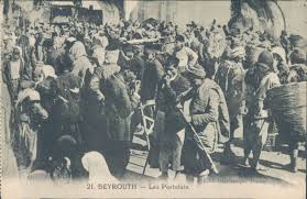 Street Merchants 1910s Beirut Baalbek Coastal Cities
