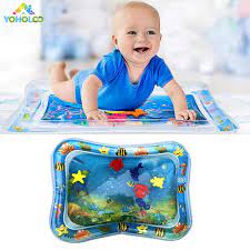 Pirate kids poncho bath towel. Baby Inflatable Aquarium Water Playing Mat Tummy Time Toy Water Cushion Infants Toddlers Water Fill Prostrate Water Mat Pad Bath Mats Aliexpress