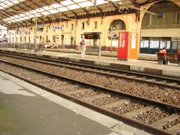 Biarritz France Train Station On The Way To St Jean Pied Du Port France Train Explore Travel Biarritz