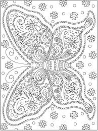 Vlinder Kleuren Mandala Kleurplaten Kleurplaten Boek Bladzijden Kleuren