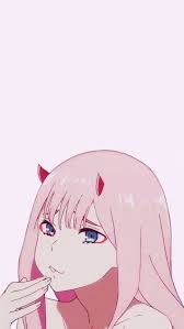 Zero Deux Ecran De Verrouillage Fond Fond D Ecran In 2020 Cute Anime Wallpaper Cool Anime Wallpapers Anime Wallpaper Live