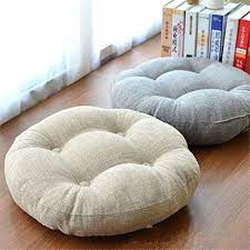 amazon com vclife light grey round chair pad indoor outdoor bistro chair cushion decorative decor cot large floor cushions round chair cushions floor cushions