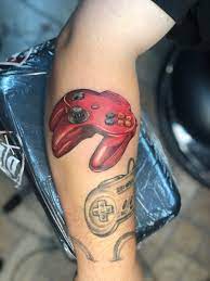 Video game control temporary tattoo sticker ohmytat. Tattoo Stew Snyder Tat2stew Twitter