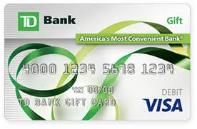 The only 1 visa gift card is a prepaid card that can be used wherever visa cards are accepted and processed electronically. Visa Gift Card Information Register Your Gift Cards Online Td Bank