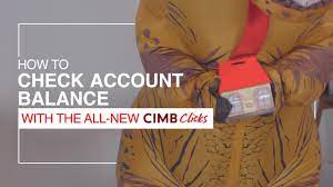 The bank that issued the credit card) will control how account information is made available to the cardholder. Check Account Balance With The All New Cimb Clicks Youtube