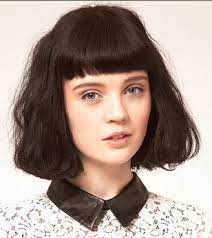 Cute Bob With Baby Bangs I Have Been Craving A Bob Hair Inspiration Bob Hairstyles Bangs For Round Face