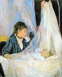 Morisot's bold brushwork animates this portrait in a light filled interior. Berthe Morisot Peira Berthe Morisot The Dining Room Of The