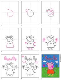 These free, printable summer coloring pages are a great activity the kids can do this summer when it. How To Draw Peppa Pig Peppa Pig Coloring Page
