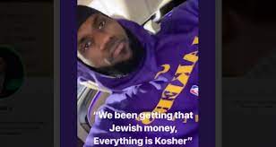 Lebron James Sorry For Jewish Money Comment On Instagram