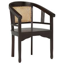 Dining chairs & benches (88). Batur Dining Chair With Arms Seba Dark Wood Dining Chairs Dining Room