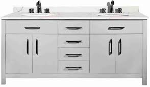 60 Inch Silver Grey Bathroom Vanity