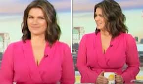 Following yesterday's news that piers morgan has decided to leave good morning britain, susanna reid and ranvir singh shared their reaction on today's show.s. Susanna Reid Turns Heads In Low Cut Dress As Gmb Host Dazzles With Stunning New Look Celebrity News Showbiz Tv Express Co Uk
