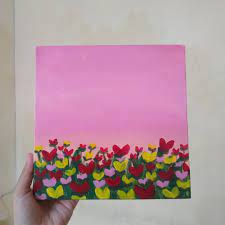 78+ gambar lukisan aesthetic, gambar lukisan. Lukisan Bunga Tulip Desain Kerajinan Tangan Karya Seni Di Carousell