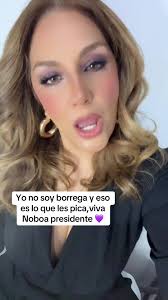 Yo no soy borrega, viva Noboa presidente en Ecuador
