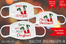 Too cute for the naughty list free svg cut file. Elf Masks Svg Cut Files Christmas Mask Graphic By Createya Design Creative Fabrica