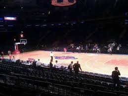 Madison Square Garden Section 108 Row 6 Seat 17 Home Of New York Rangers New York Knicks St John S Red Storm New York Liberty