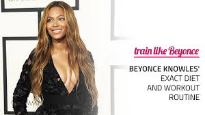 beyonce knowles exact t and workout