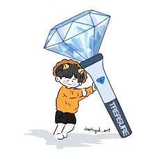 100x240(mm) required aaa alkaline battery 3pcs Jaehyuk Art Tren Instagram While Ygtb I Used To Imagine Their Lightstick And Now I Personally Made What S On My Mind Hoping I Can Have Their Official Lightsti
