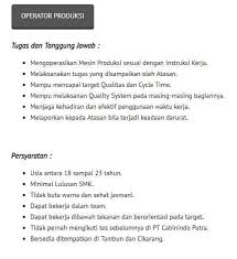 Presiden jokowi, pada tahun 2013 telah menandatangani pp nomor 15 tahun 2019 tentang perubahan kedelapan belas atas peraturan pemerintah nomor 7. Loker Temanku Pt Cabinindo Putra Via Website Yang Belum Facebook