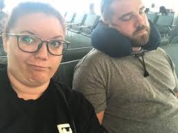 I went to emart tonight hoping that they would have those inflatable travel  neck pillows for sale but they only had the big ones that are stuffed and  don't collapse. I'm traveling