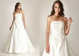 Tati Mariage Lidelia 349 Robe De Mariee Robe De Mariee Sans Bretelles Mariage