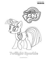 Download and print these my little pony twilight sparkle and friends coloring pages for free. Twilight Sparkle My Little Pony Coloring Page Super Fun Coloring