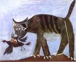 A guide for art students a collection of drawing exercises, downloadable worksheets and beautiful line drawings: Katze Und Vogel 1939 Von Pablo Picasso 1881 1973 Spain Wahooart Com