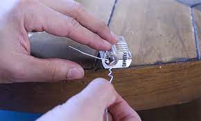 The blades should be thin enough to fit. How To Pick A Lock With A Paper Clip The Art Of Manliness