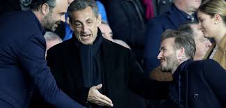 Psg Real Quand Nicolas Sarkozy Presente David Beckham A Edouard Philippe David Beckham Beckham Nicolas Sarkozy