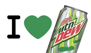 I 3 Diet Mountain Dew Mountain Dew Diet Mountain Dew My Coffee