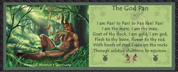 Magickal Moonie S Sanctuary The Great God Pan Thanks To The Pan Page To Whom I Tagged In The Title For Pointing Me To This Wonderful Very Magie Mythologie