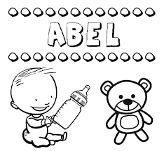 Ver más ideas sobre bordes para hojas, bordes y marcos, bordes. Dibujo Del Nombre Abel Para Colorear Pintar E Imprimir