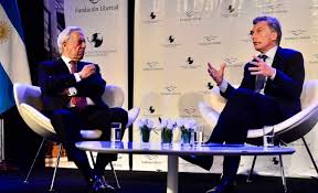.cambio, mauricio macri anunció el arranque de las actividades de una fundación con su nombre la fundación será el instrumento con el que macri hará política, con los modelos de los ex. Macri Hablo En La Fundacion Libertad Con Vargas Llosa Y Ratifico Su Modelo Aca No Hay Riquelme Que Te Salve Fundacion Libertad