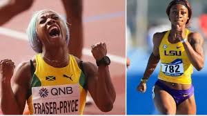 Olympic track and field trials. Fraser Pryce And Impressive American Sha Carri To Meet Again Loop Jamaica