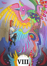 Alebrijes are brightly painted fantasy creatures originated by pedro linares in the 1930s. Zadraaaaaaaaaa On Twitter 21 Days Of Coco Day 7 Alebrijes Coco Tarot Strength Based On Cocoarchive1 S Coco Tarot Deck Done For 21 Days Of Coco Https T Co Wpldgewrtw