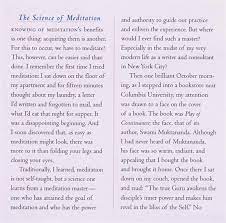 Certain yoga poses are definitely more advanced than others. Siddha Yoga Meditation Instructions 2 Cds