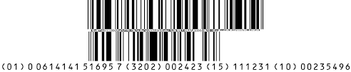 When the carton is received, the recipient scans the label (usually on a conveyer belt with an. 2