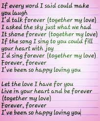 Love Song Forever By The Beach Boys John Stamos On Full House Forever Lyric Forever Song Favorite Lyrics