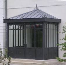 Veranda Verriere Presentation De Verriere Veranda En Acier Idees Veranda Idee Entree Maison Facade Maison