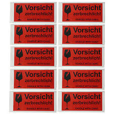 64 bewundernswert bilder der paketaufkleber drucken vorlage. Aufkleber Etiketten Vorsicht Glas Zerbrechlich Versch Sorten 50 X 150 Mm Eur 13 50 Picclick De