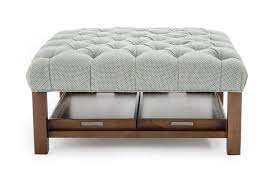 Craftmaster Accent Ottomans Ottoman With Storage Trays Item Number 024500 Cognac Harlow Accent Ottoman Storage Ottoman Mattress Furniture