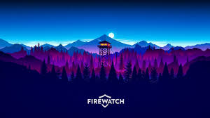 Firewatch Digital Wallpaper Purple And Blue Mountains Illustration Firewatch Video Games Forest Nature Sunset Artwork Digital Wallpaper Gaming Wallpapers